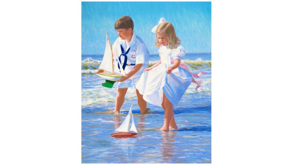 Joe and Sarah Sailing