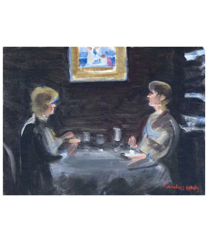 Two Women at Olivier's
