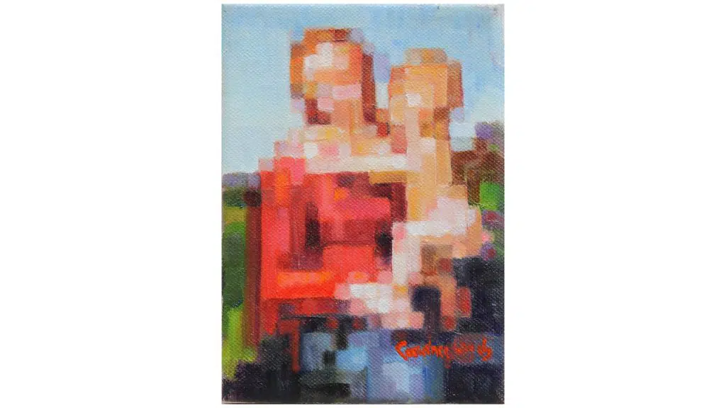 After Raphael Mother and Child