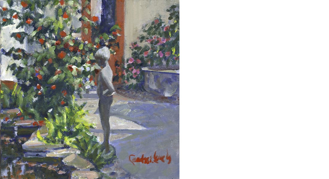 Girl_in_the_Courtyard_Painitng