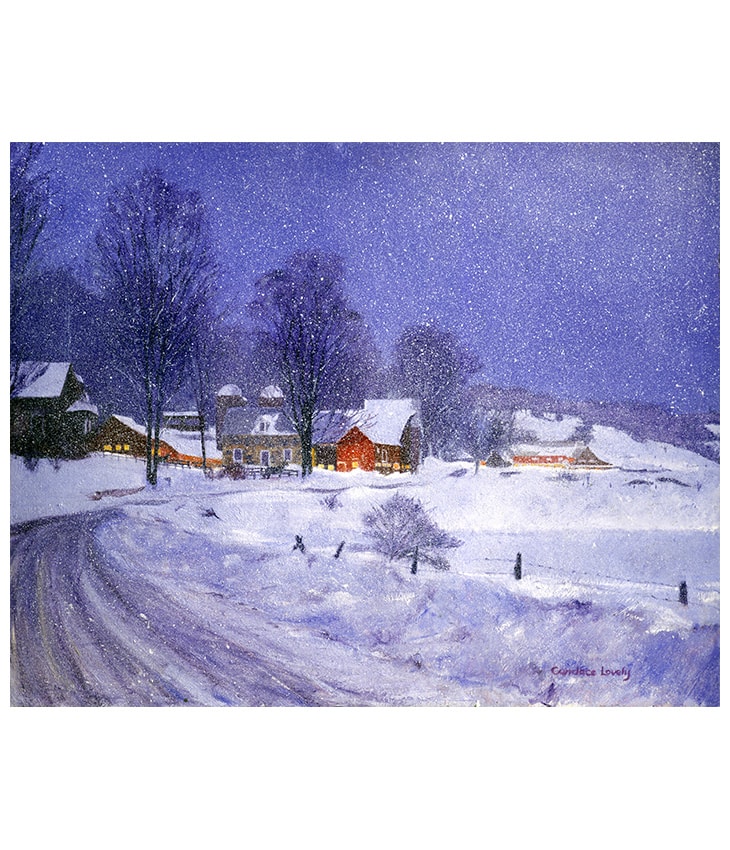 Spencer Hollow Snowfall