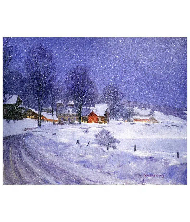 Spencer Hollow Snowfall